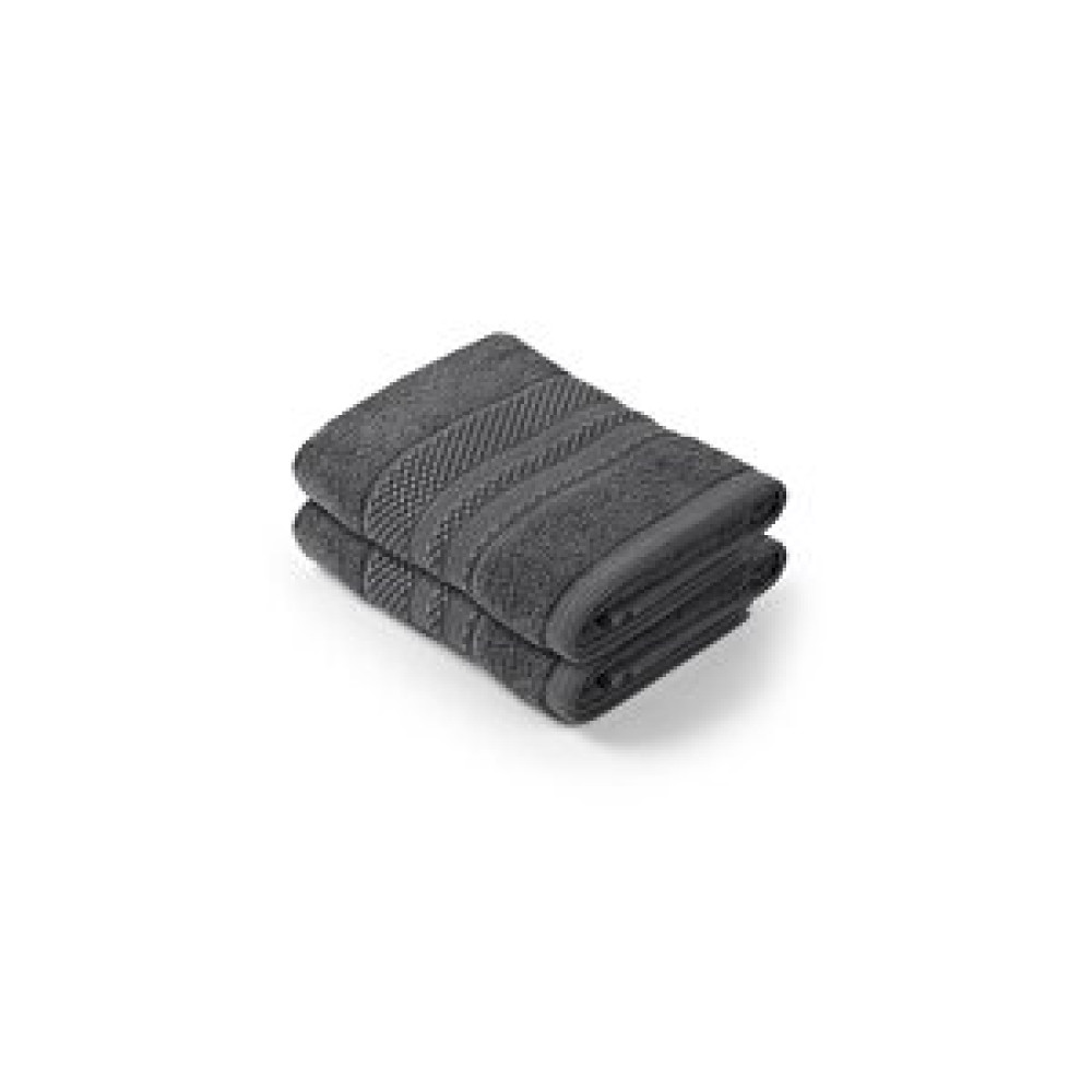 Bluenity Softy - %100 Pamuklu 2'li El / Yüz Havlusu Seti 50x90 Cm Antrasit Banyo Havlusu Fiyatı