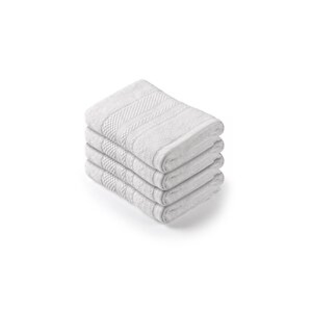 Bluenity Softy - %100 Pamuklu 4'lü El / Yüz Havlusu Seti 50x90 Cm Beyaz Banyo Havlusu Fiyatı
