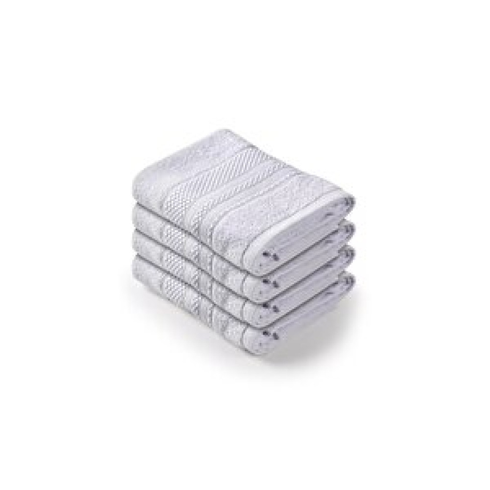 Bluenity Softy - %100 Pamuklu 4'lü El / Yüz Havlusu Seti 50x90 Cm Gri Banyo Havlusu Fiyatı