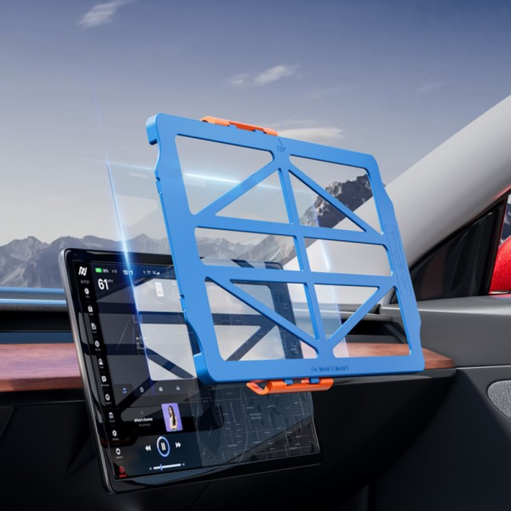 Blueo 15 Inç Tesla Model 3 ve Model Y ile Uyumlu Merkez Kontrol Corning Gorilla Cam Ekran Koruyucu Oto Teypleri Fiyatı