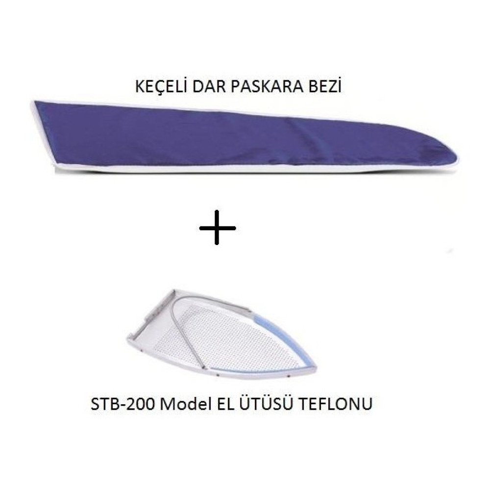 Bluestar Isıya Dayanıklı Keçeli Dar Paskara Bezi ve El Ütüsü Teflonu STB-200 Ütü Masaları ve Aksesuarları Fiyatı
