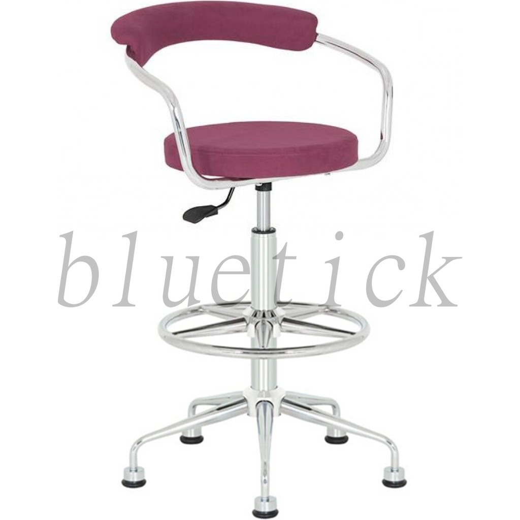 Bluetick Meta Bar Sandalye Tabure - Lila - 75 cm Standart Sandalye Fiyatı