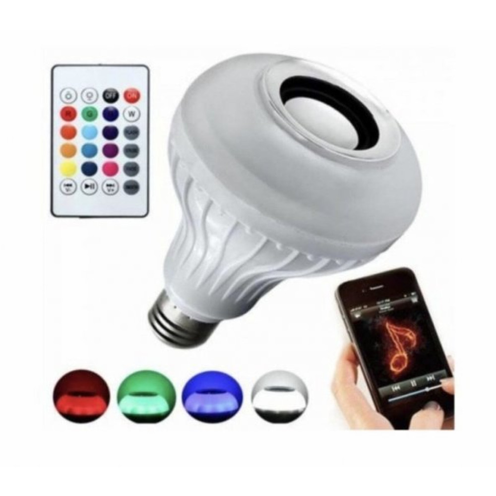 Bluetooth Hoparlorlu Kumandali Rgb Akilli Led Ampul Rgb TV Aksesuarları Fiyatı