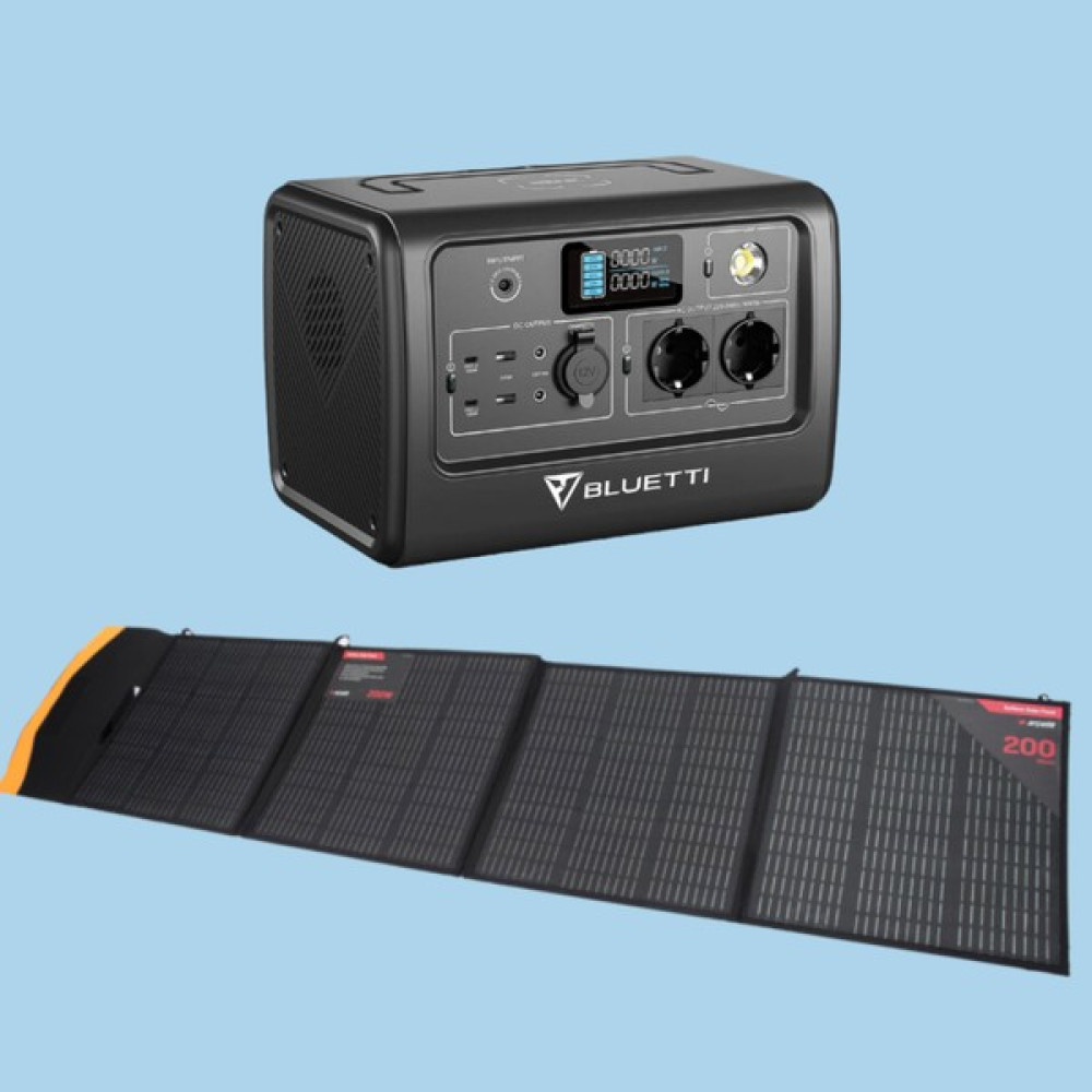 Bluetti EB70 Taşınabilir Güç Kaynağı | 200W Katlanabilir Güneş Paneli Paketi Nalburiye & Hırdavat Fiyatı