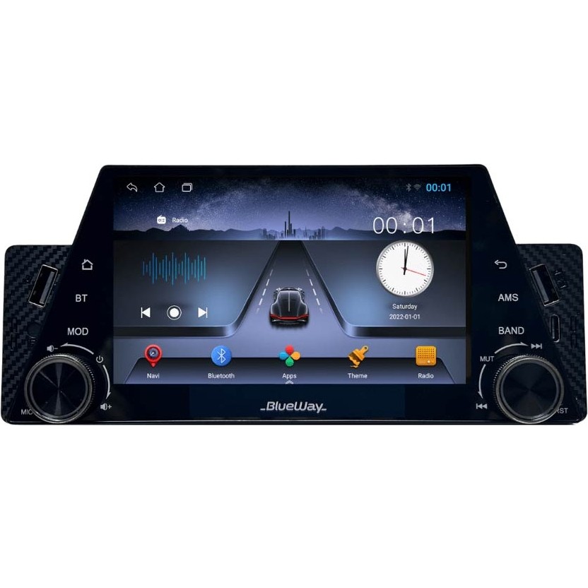Blueway 5 Inch Android Araç Multimedya Ekran 2 GB RAM 32 GB Kapasite Navigasyon Double Teyp RAM Bellekler Fiyatı