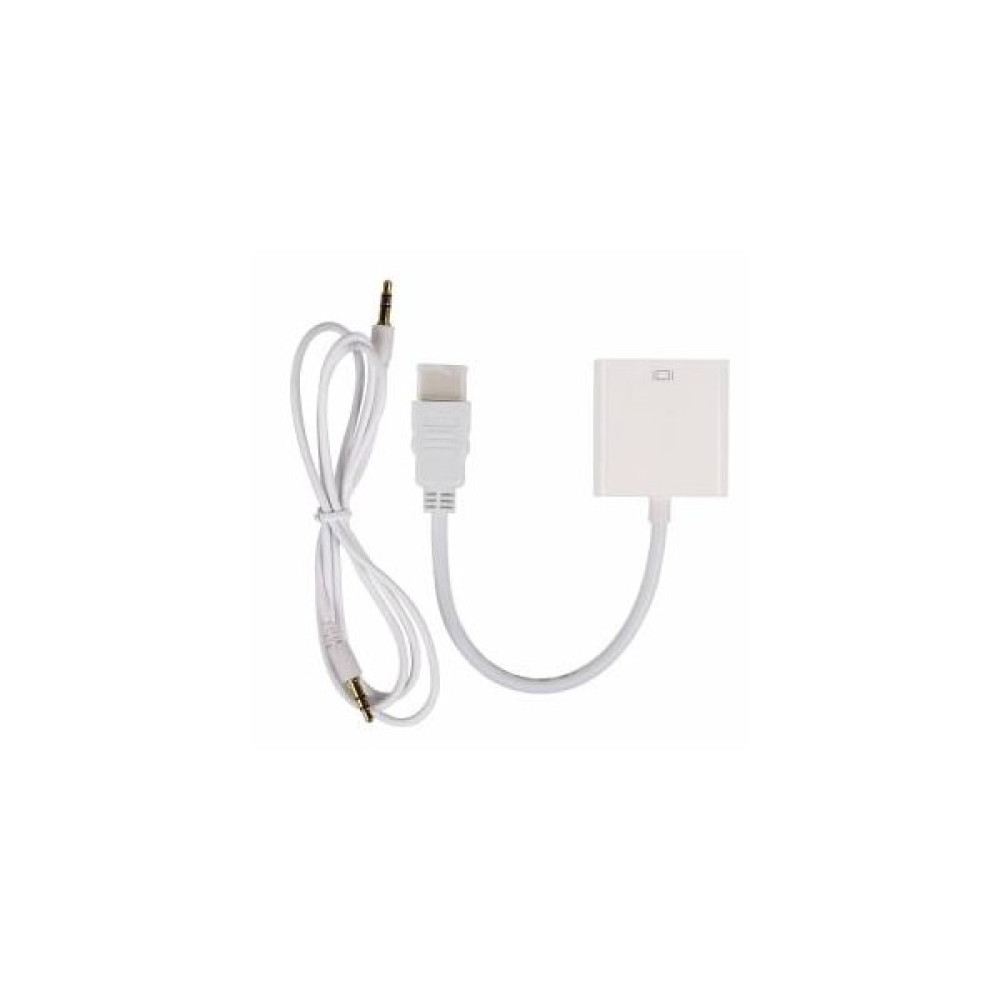 Blueway Hdmı To Vga + Ses Çevirici Adaptör Kablo - Beyaz Bilgisayar Çevirici ve Adaptörü Fiyatı