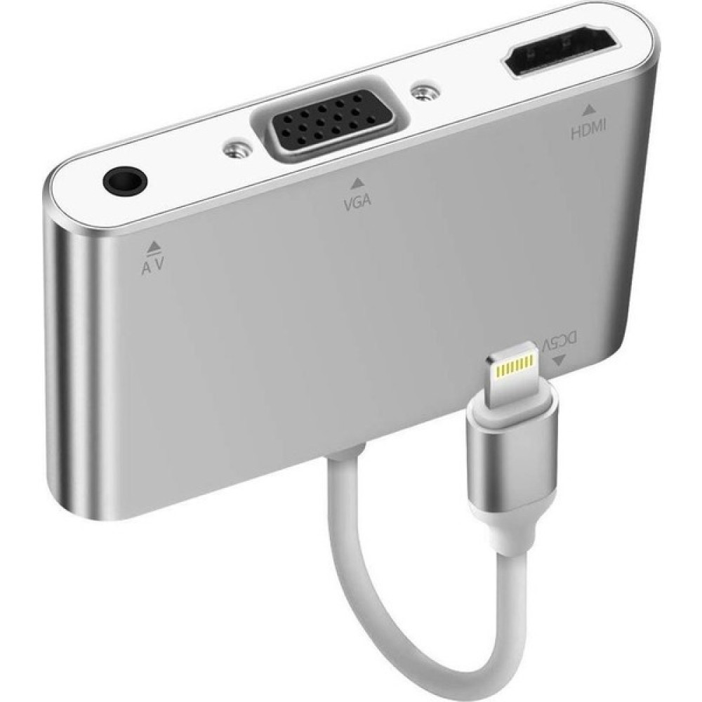 Blueway Lightning To HDMI To VGA To Audio Kablo Çevirici Adaptör Bilgisayar Çevirici ve Adaptörü Fiyatı