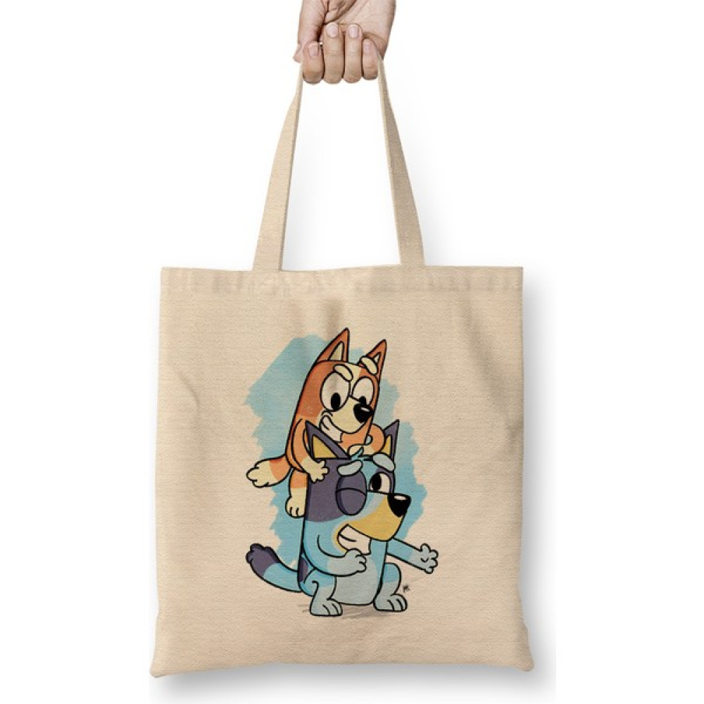 Bluey And Bingo 01 Bez Çanta Uzun Saplı Bayan Çanta ve Cüzdan Fiyatı