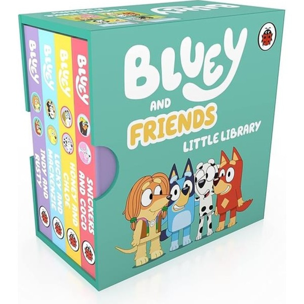 Bluey And Friends Little Library - Bluey Yabancı Dil Kitapları Fiyatı