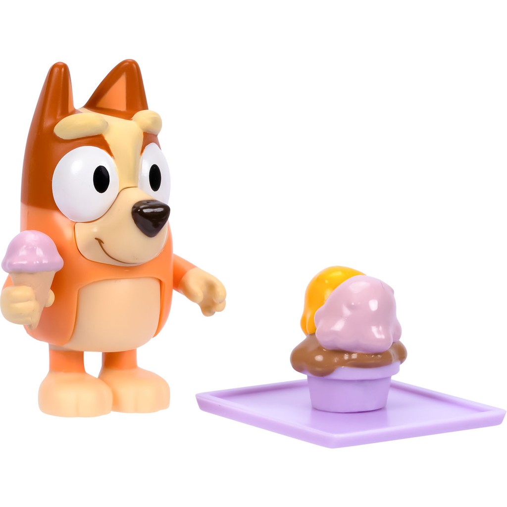 Bluey Tek Figür Aksesuarlı Set - Bingo ve Dondurma - Renkli Diğer Fiyatı