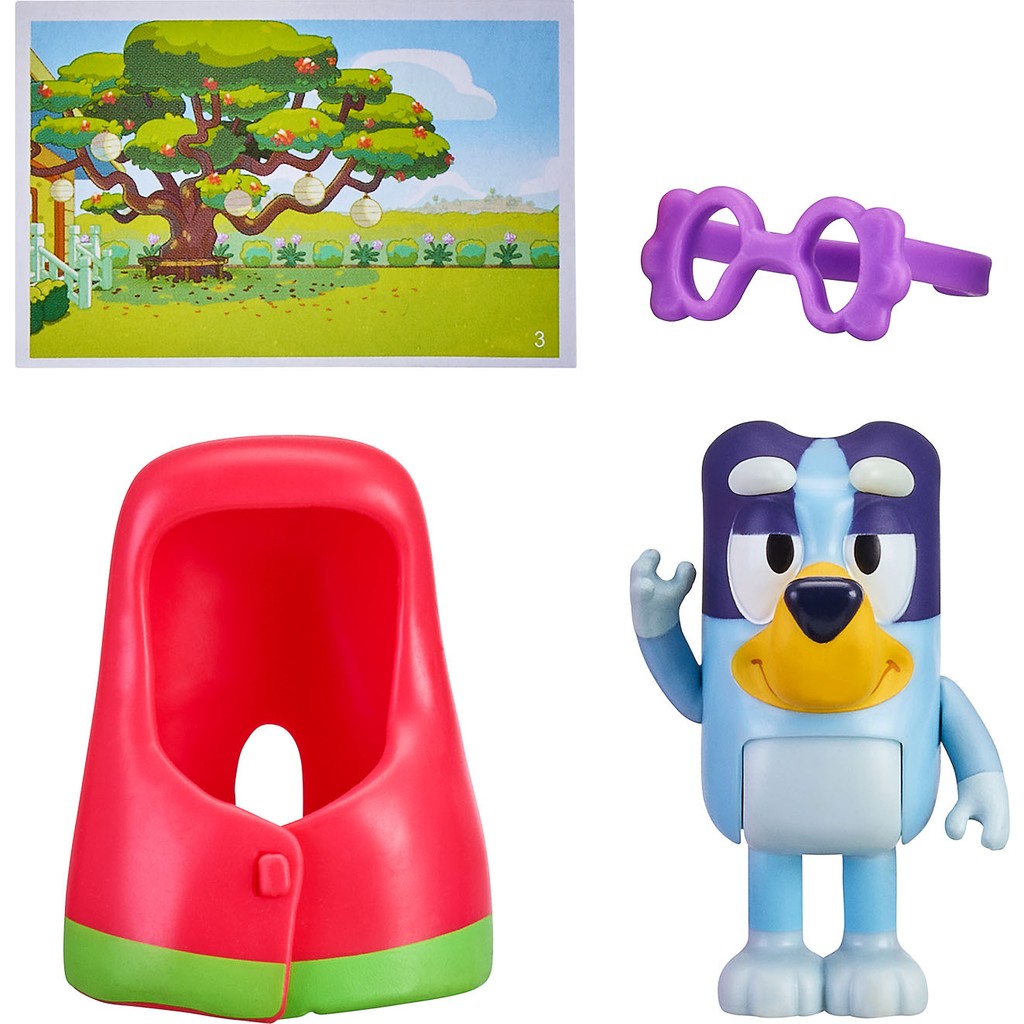 Bluey Tek Figür Aksesuarlı Set - Büyükanne Bluey - Renkli Aksiyon Figürleri Fiyatı