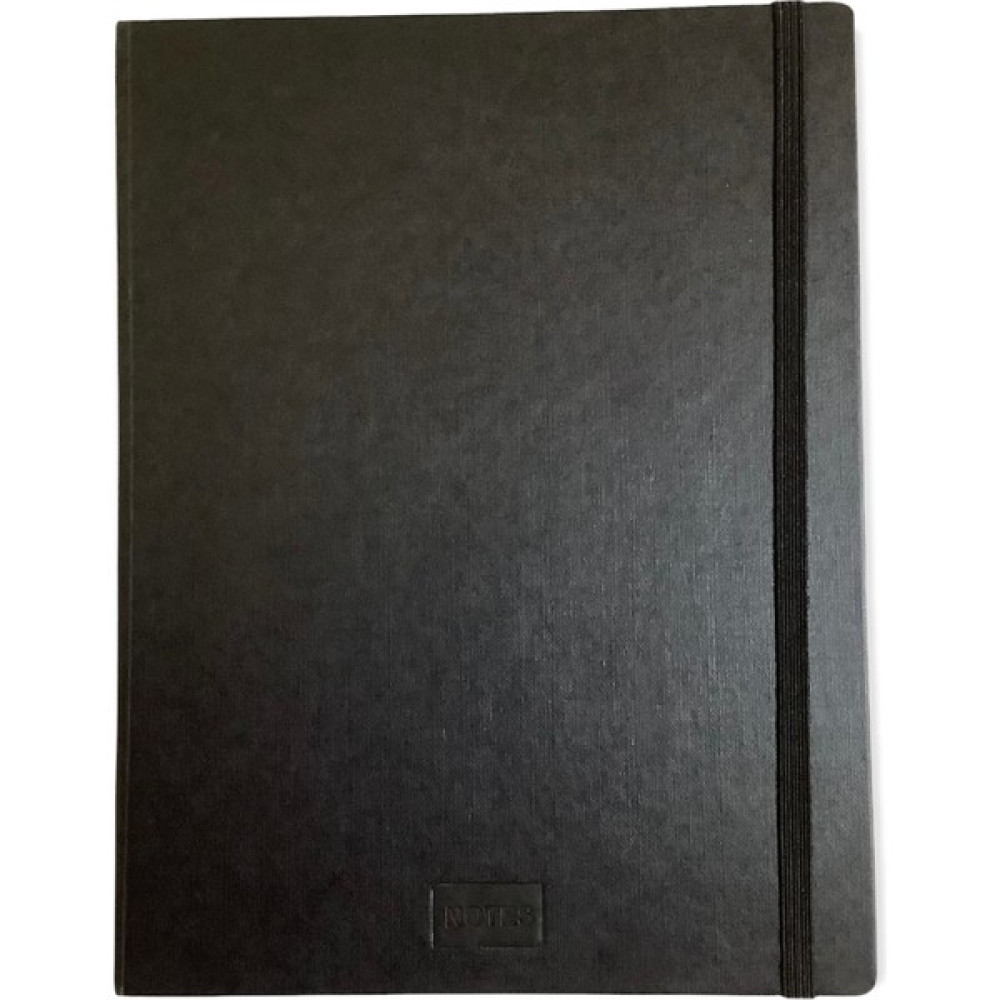 Blume Acar Notes 19*25 cm 192 Sayfa Çizgili Kenar Boyamalı Siyah Defter Not Defteri & Bloknot Fiyatı