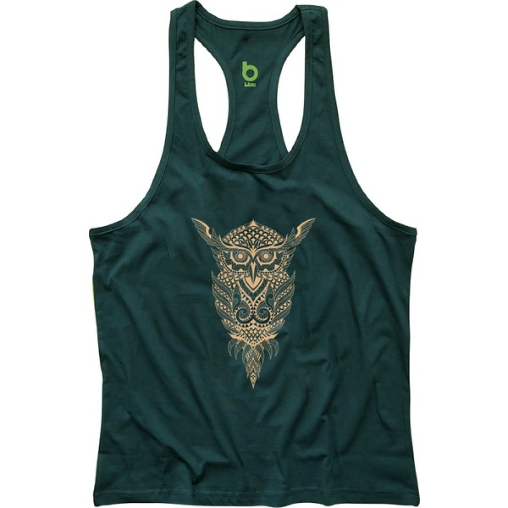 Bluu Owl Fitness Gym Tank Top Sporcu Atleti Erkek Atlet / Fanila Fiyatı