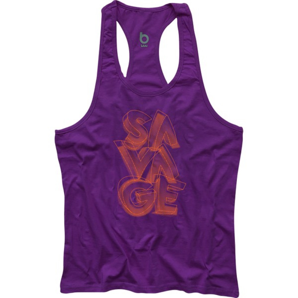 Bluu Savage Fitness Gym Tank Top Sporcu Atleti Erkek Atlet / Fanila Fiyatı