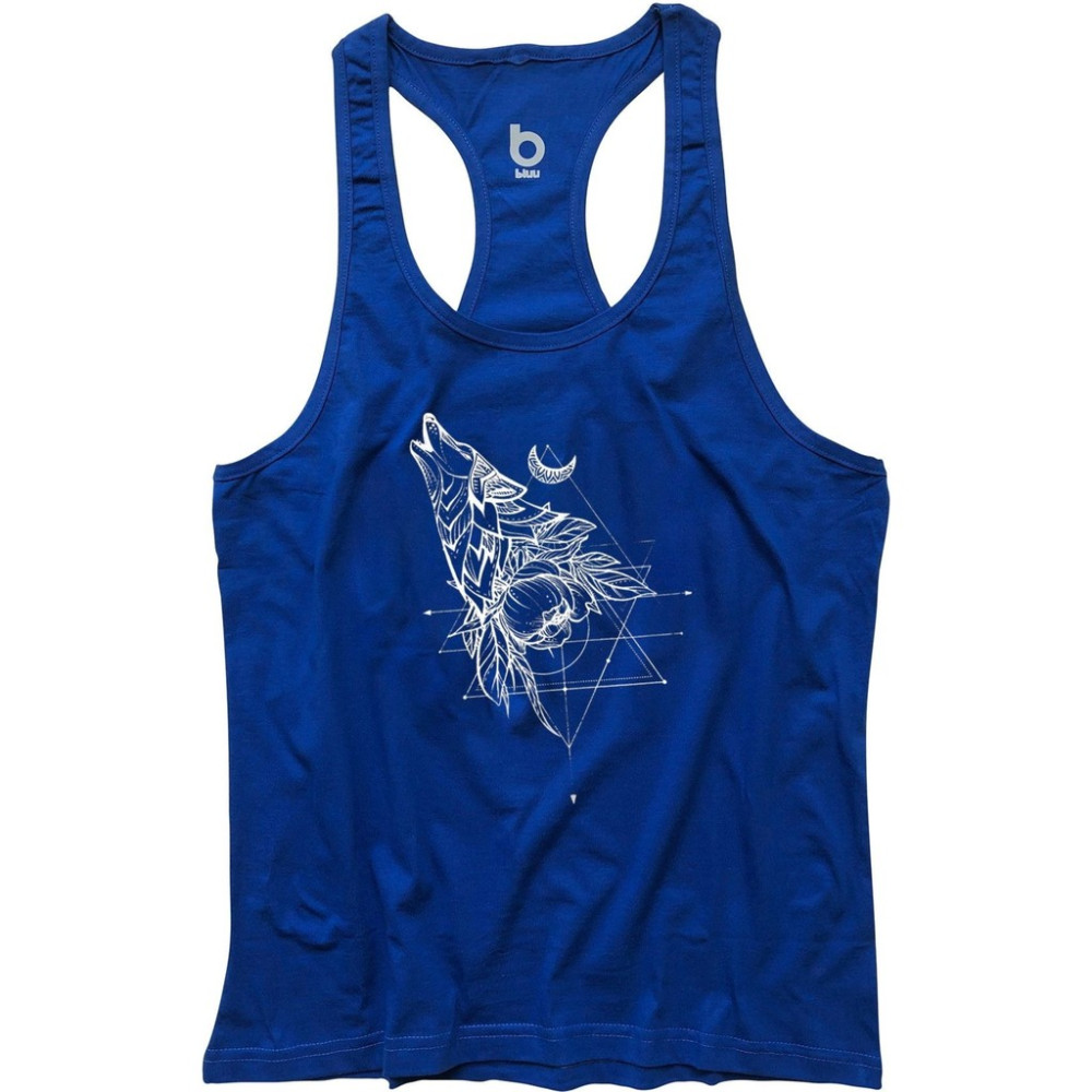 Bluu Wolfou Fitness Gym Tank Top Sporcu Atleti Erkek Atlet / Fanila Fiyatı