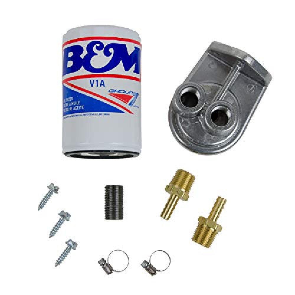 B&M 80277 Universal Remote Transmission Filter Kit