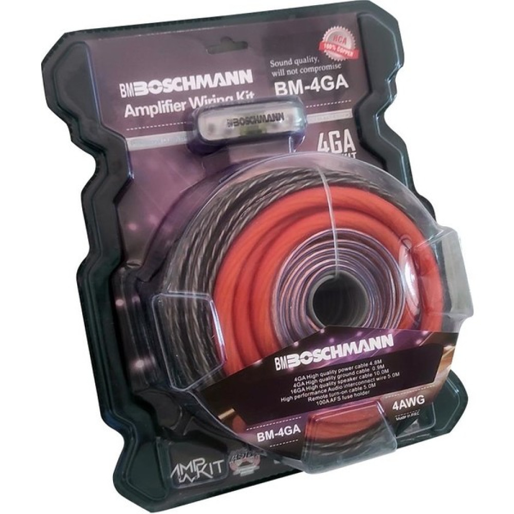 Bm Boschman 4ga Profesyonel Amfi Kablo Seti Oto Elektroniği Fiyatı