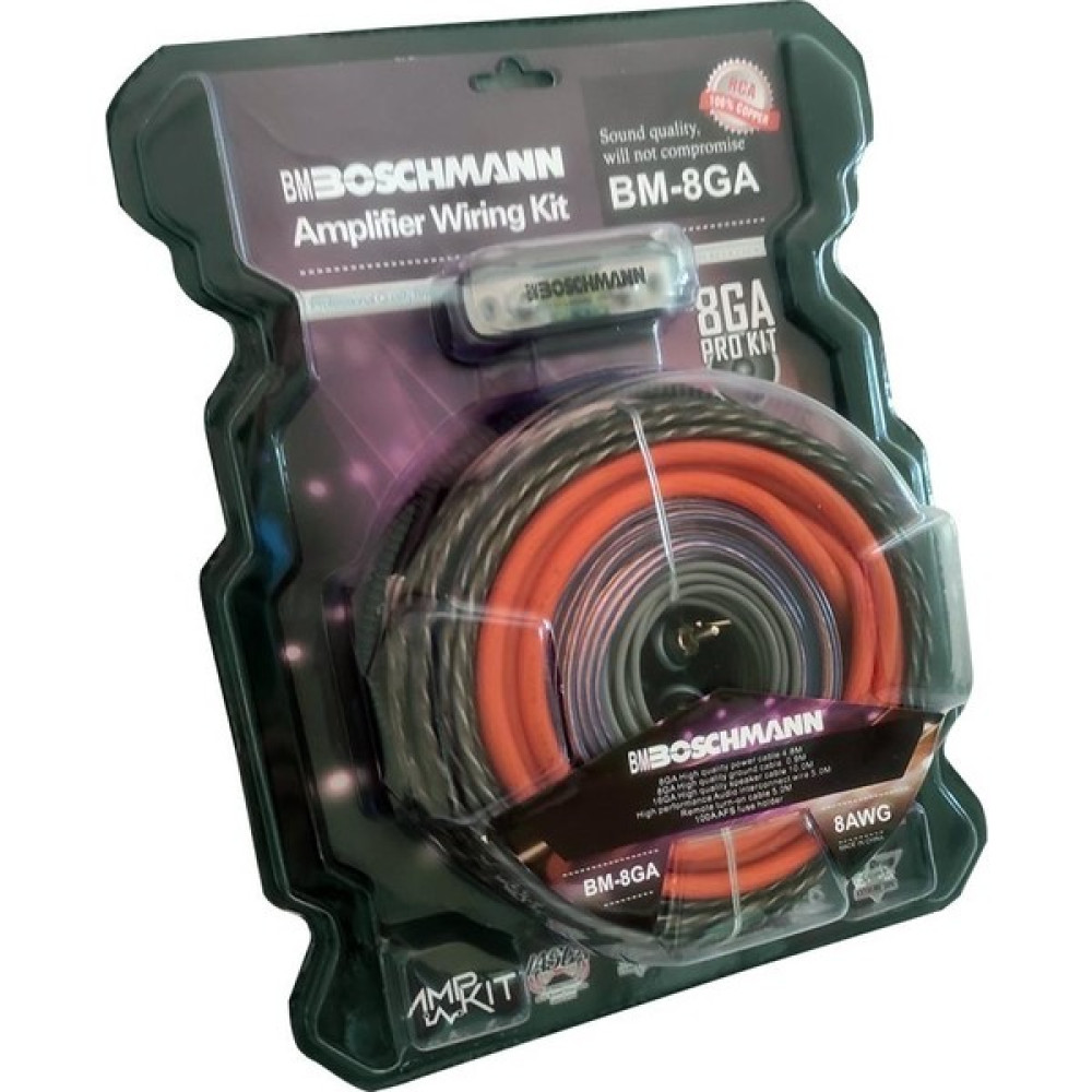 Bm Boschman 8ga Profesyonel Amfi Kablo Seti Oto Elektroniği Fiyatı