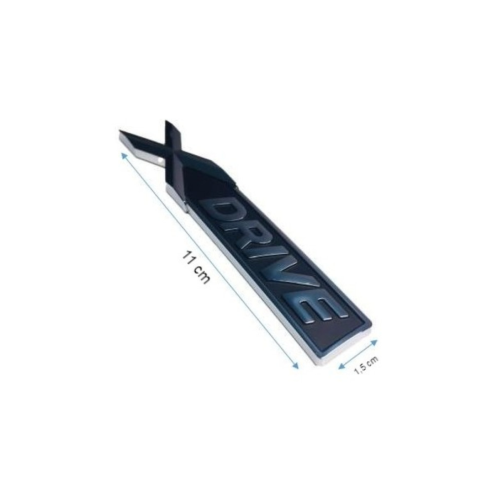 BMG Bmw x Drive Logo Bagaj Yazısı - Siyah - Beyaz - 11x1,5 Oto Boyaları Fiyatı