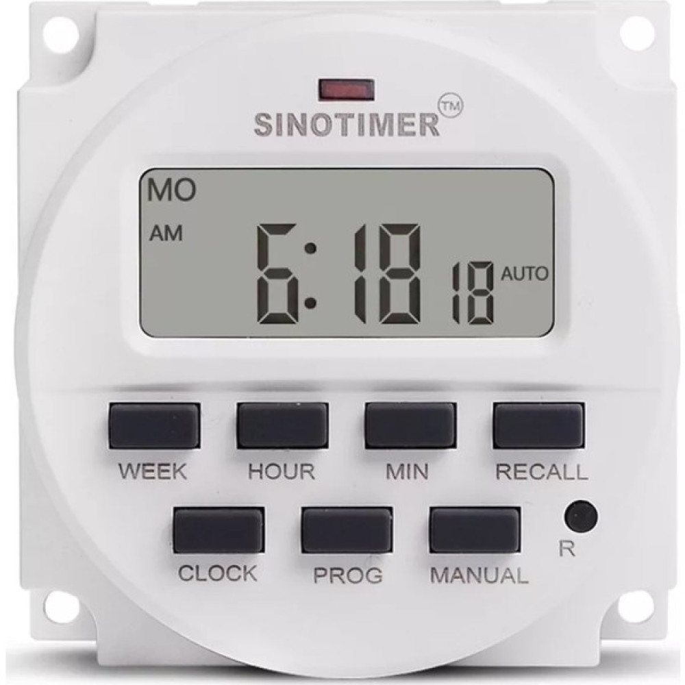 Bmk Dijital 220 V Ac Haftalık 7 Gün Programlanabilir Zamanlayıcı Anahtarı ile Ul Listelenen Röle 16 Elektrik ve Aydınlatma Fiyatı