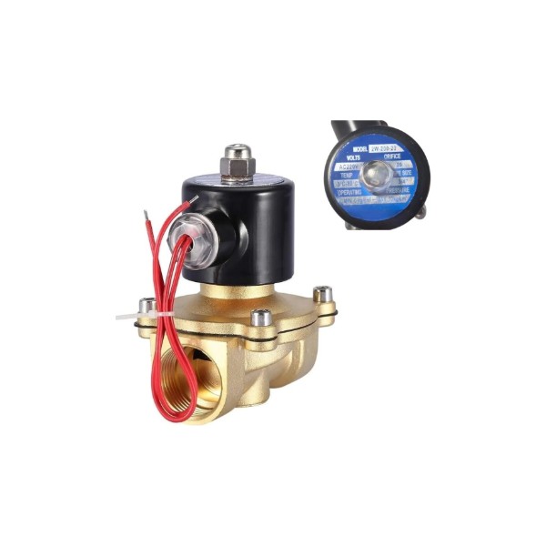 Bmk Electro Ankara Ac 220V DN20 3/4" Pirinç Selenoid Vana 20MM Orifis Yüksek Basınç Sulama Nemlendirme Diğer Fiyatı