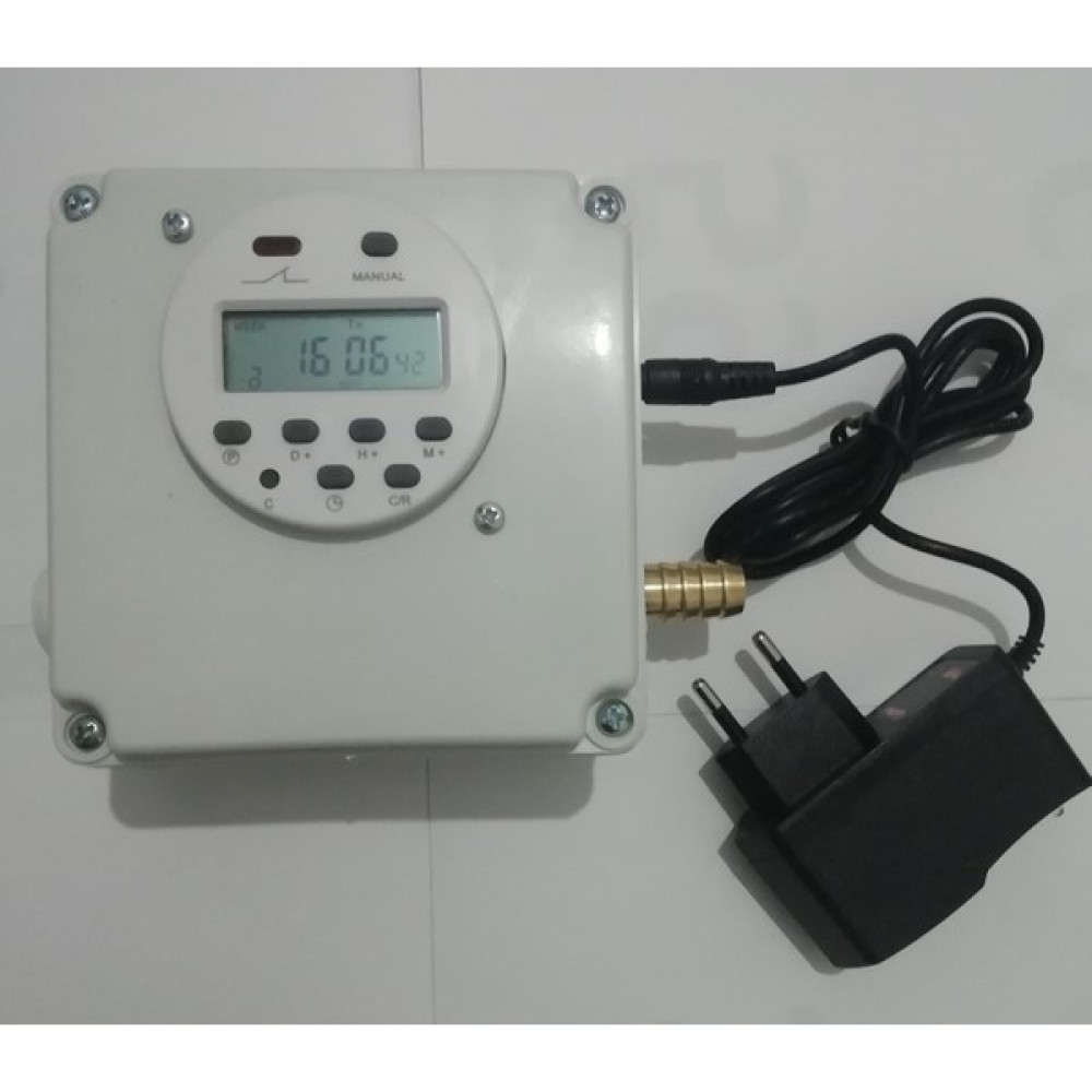 Bmk Electro Ankara Otomatik Sulama Sistemi Selenoid Vana Yarım Parmak +Dijital Zaman Ayarlı Saat+12 Volt 1 Amperadaptör Ölçüm Aletleri / Cihazları Fiyatı