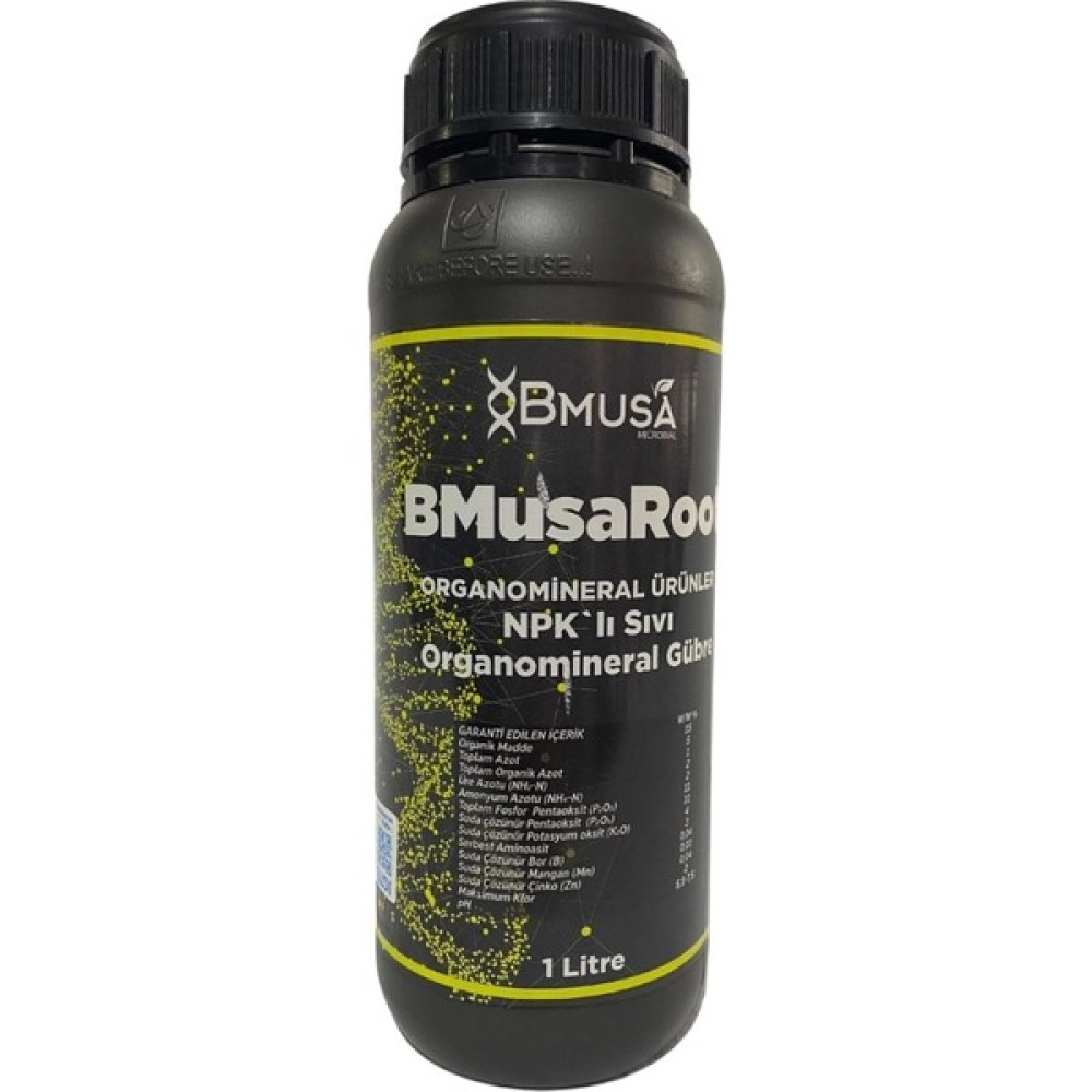 Bmusa Root Npk’lı Sıvı Organominarel Gübre 1 Lt Oto Boyaları Fiyatı