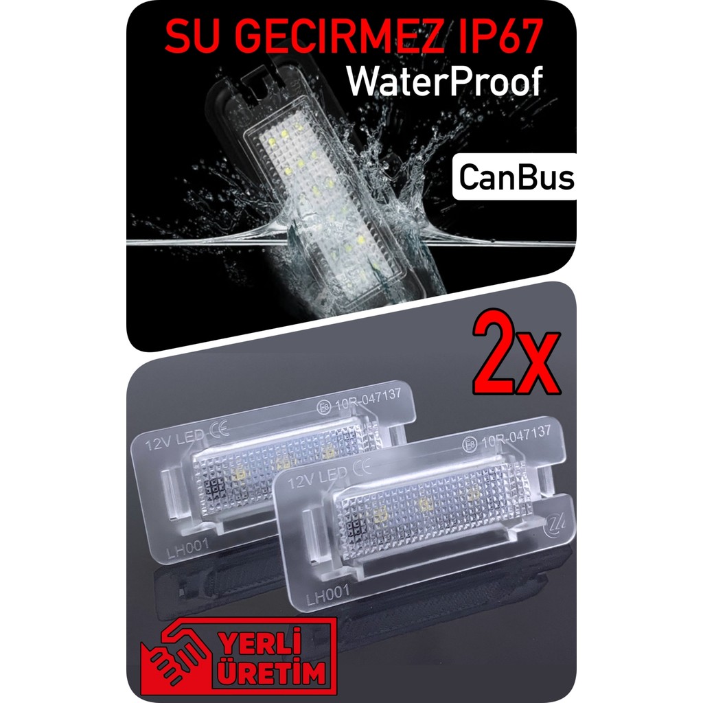 Bmw 5 Serisi E39 E60 E61 1995-2010 Canbus LED Plaka Aydınlatma Ledi Lambası LED Edıtıon Ledli Lambalar Fiyatı