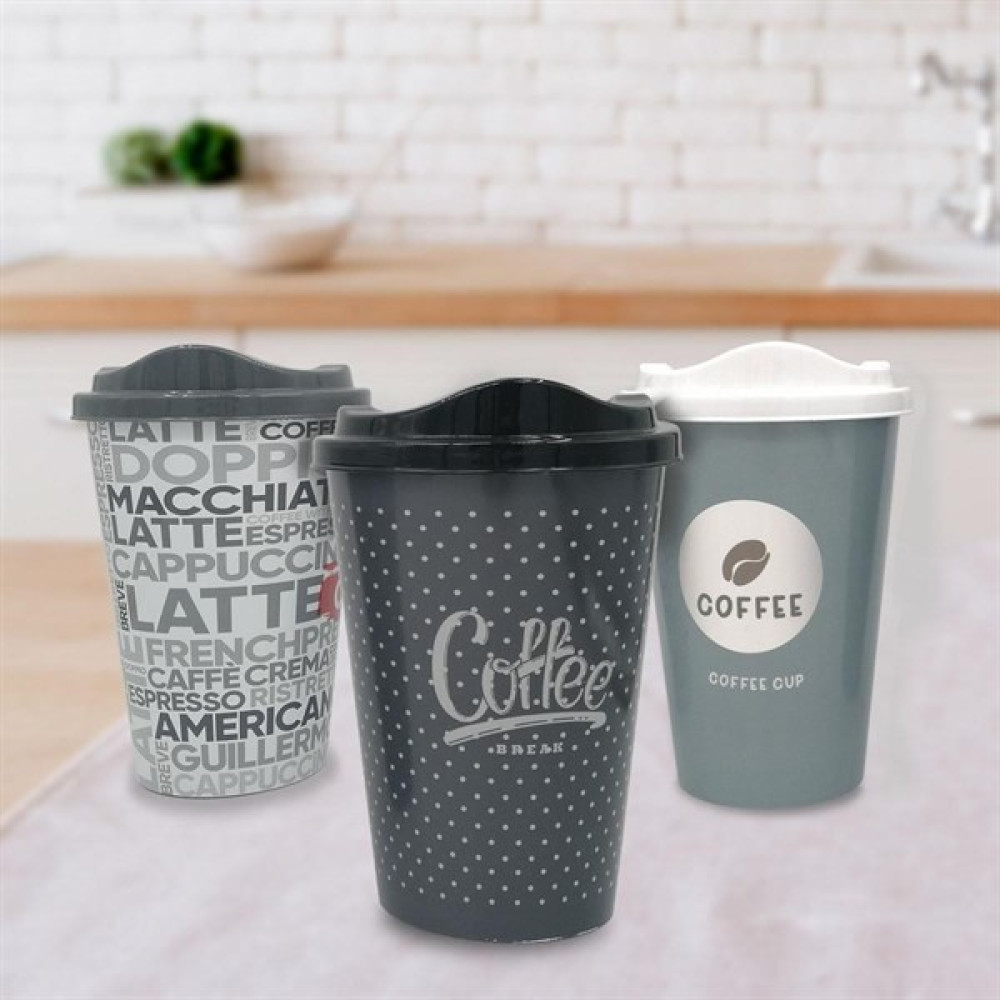 BNC Shop 3 Adet Kahve Bardağı Seti Dekoratif Plastik Kahve Muhafaza Bardağı Oto Boyaları Fiyatı