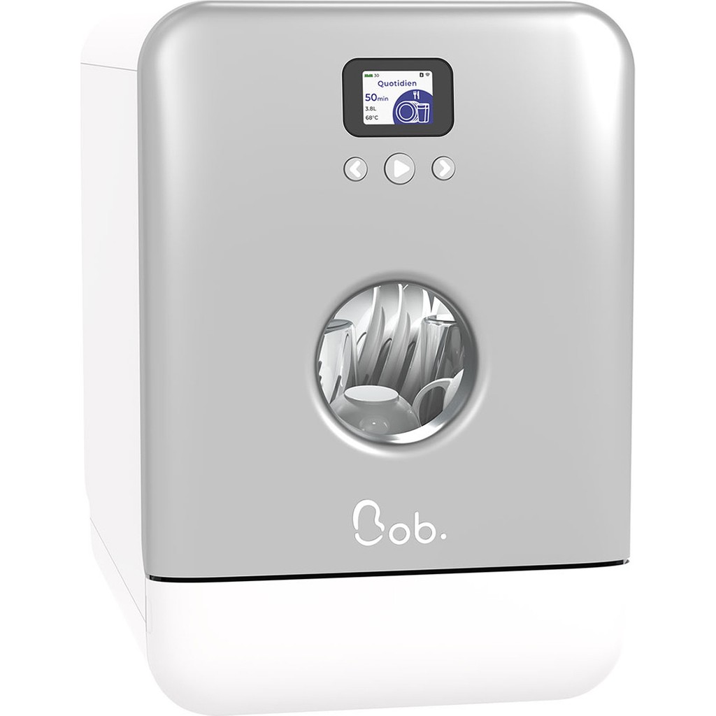 Bob Daan Tech Tezgah Üstü Mini Bulaşık Makinesi 6 Program 4 Kişilik Enerji Sınıfı F - Parlak Gümüş Bulaşık Makineleri Fiyatı