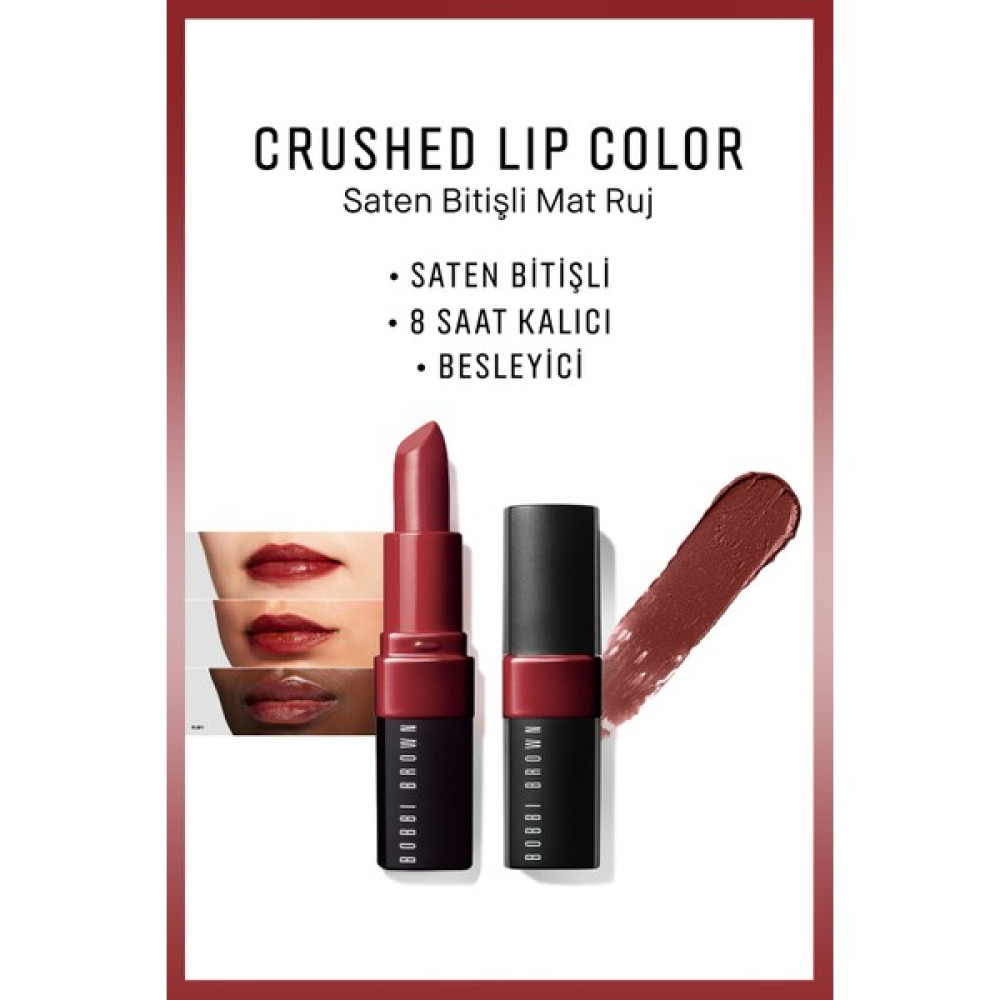 Bobbi Brown Crushed Lip Color / Ruj Fh17 3.4g Ruby 716170186269 Rujlar & Dudak Parlatıcıları Fiyatı