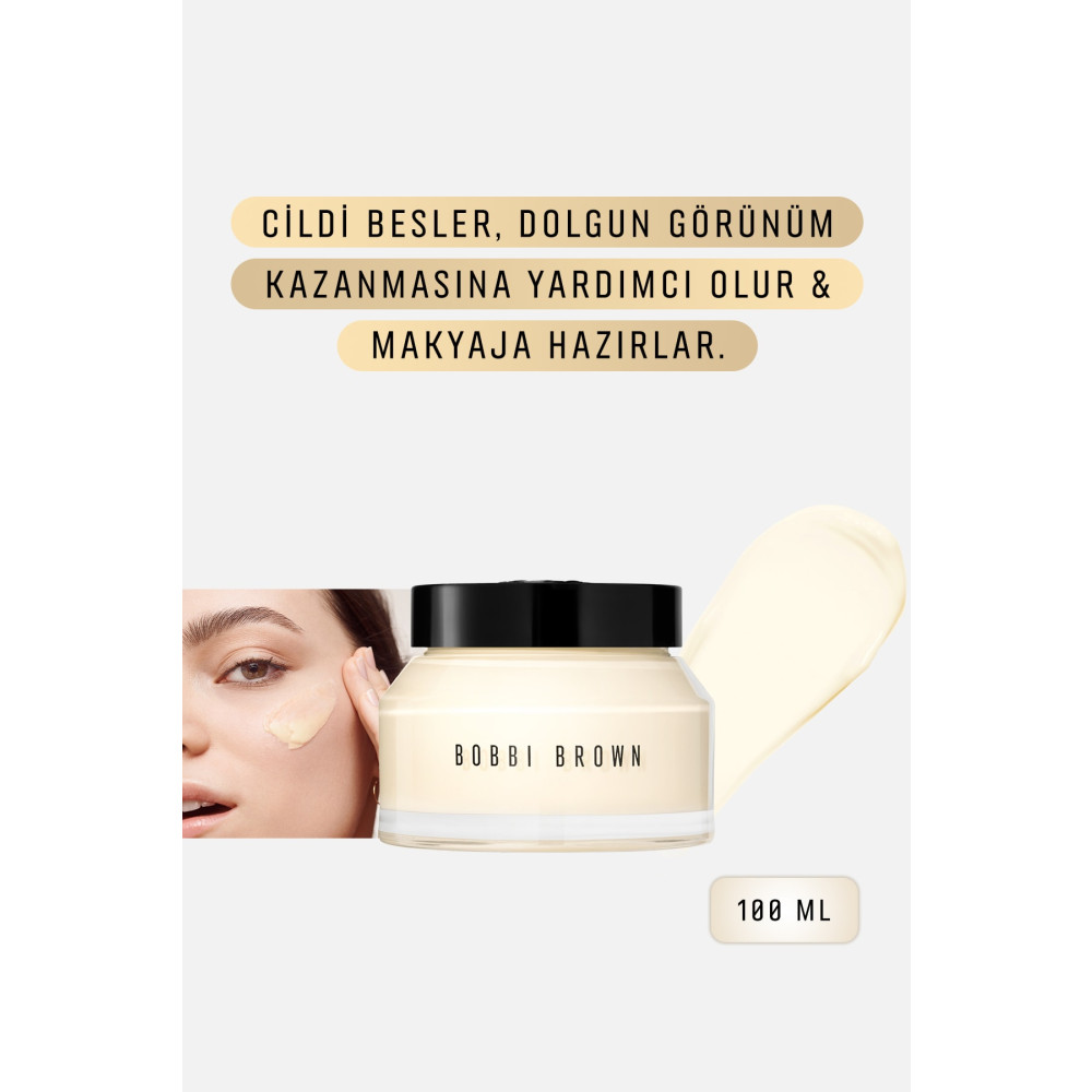 BOBBI BROWN Deluxe Boy Vitamin Enriched C Vitaminli Nemlendirici Makyaj Bazı - Normalden Yağlıya Ciltler 100 ml Makyaj Ürünleri Fiyatı