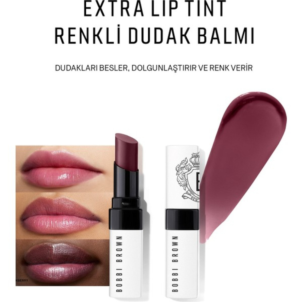 Bobbi Brown Extra Lip Tint Botanik Yağ Kompleksli Renkli Dudak Balmı - Bare Blackberry 716170298566 Dudak Bakımı / Koruyucu Fiyatı