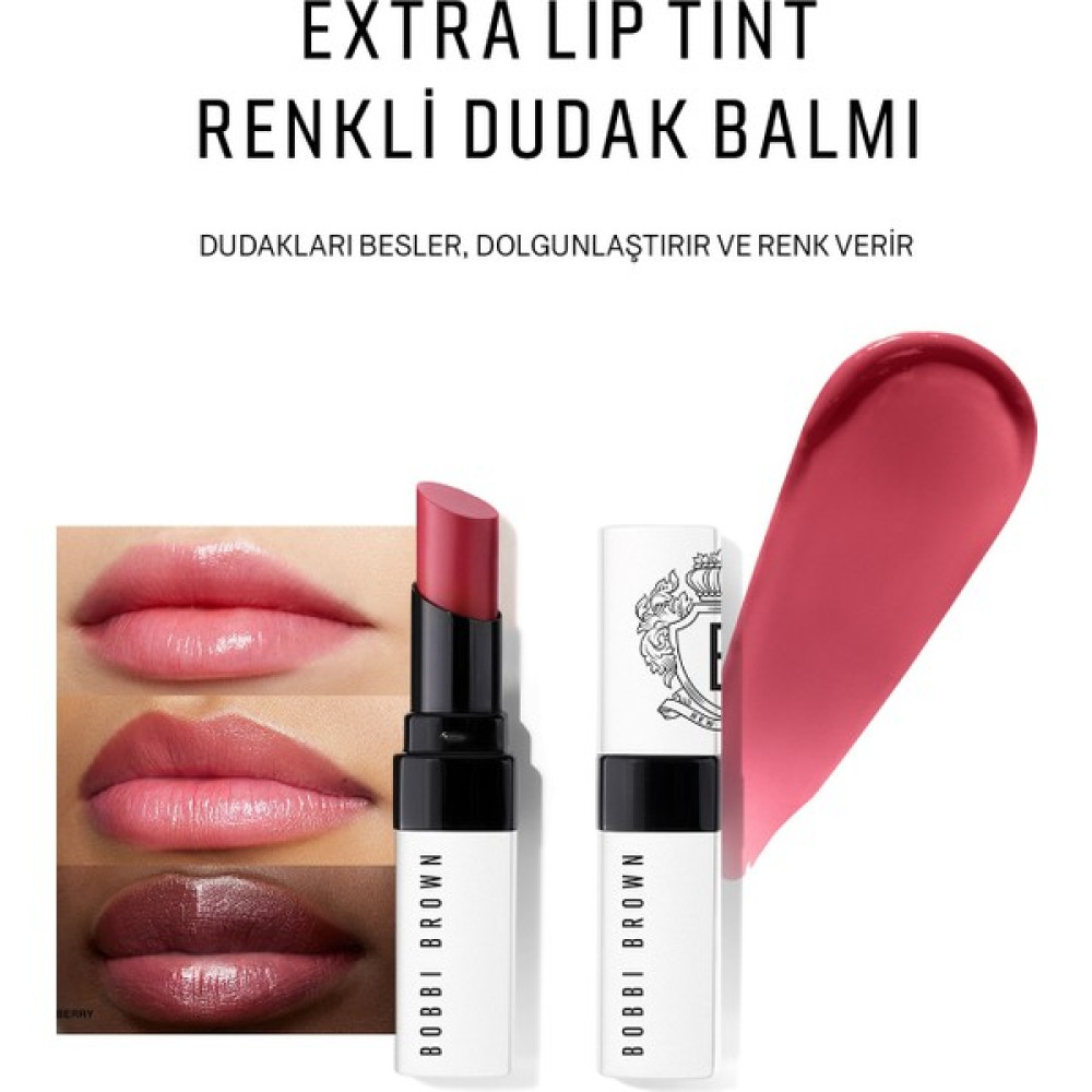 Bobbi Brown Extra Lip Tint Botanik Yağ Kompleksli Renkli Dudak Balmı - Bare Raspberry 716170298559 Dudak Bakımı / Koruyucu Fiyatı