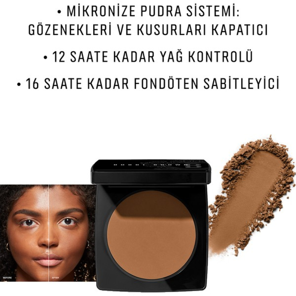 Bobbi Brown Sheer Finish Pressed Powder Kompakt Pudra - Basic Brown 716170294315 Makyaj Ürünleri Fiyatı