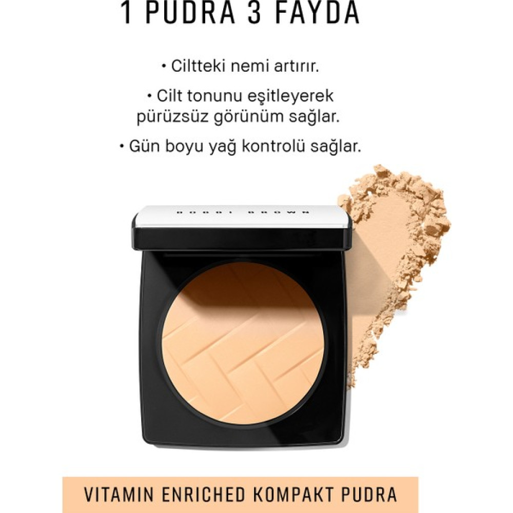 Bobbi Brown Vitamin Enriched Nemlendirici Kompakt Pudra - Neutral 716170303734 Makyaj Ürünleri Fiyatı