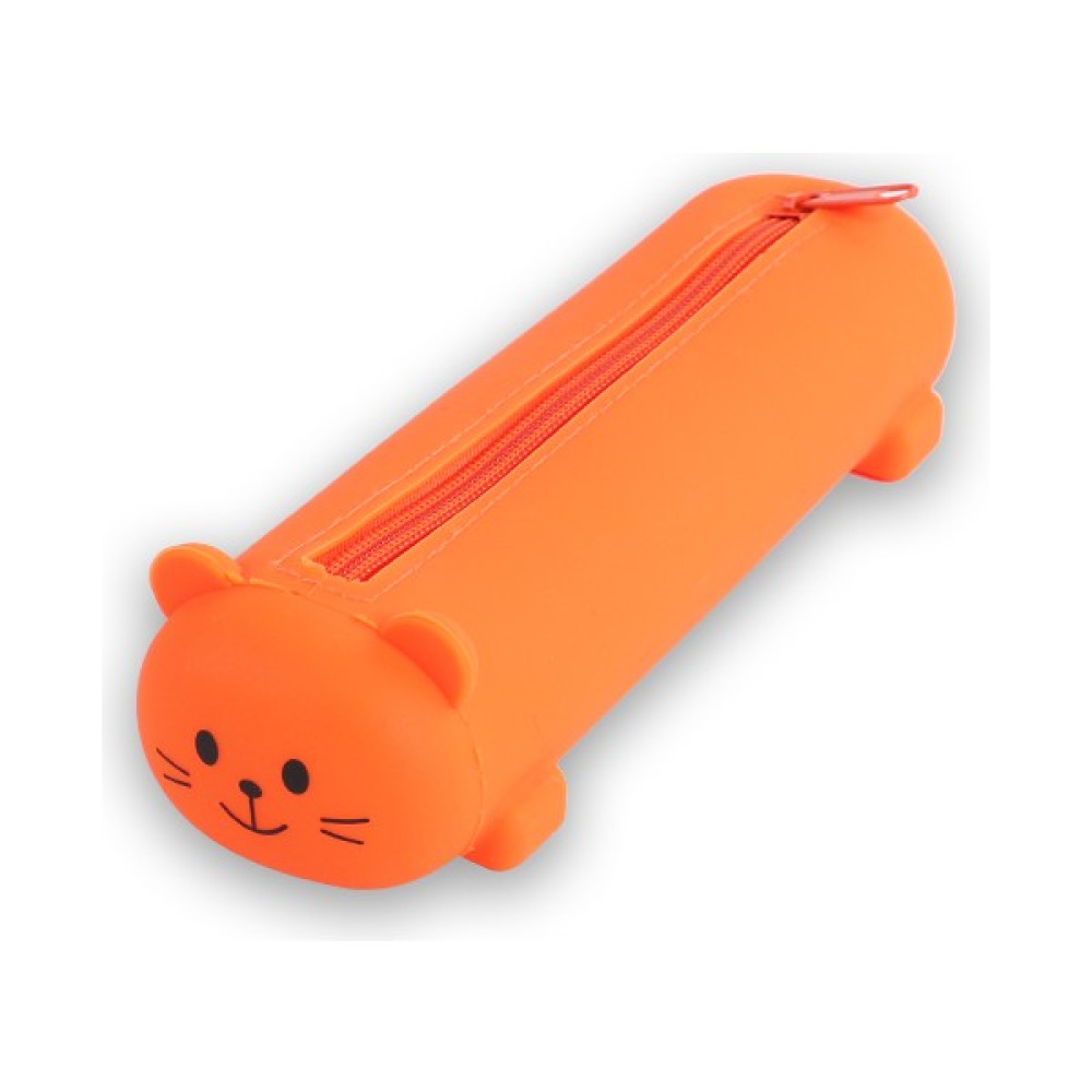 Bobdog Danew Sevimli Kedi Su Geçirmez Silikon Kalem Kutusu (Yurt Dışından) - Kırmızı Oto Boyaları Fiyatı