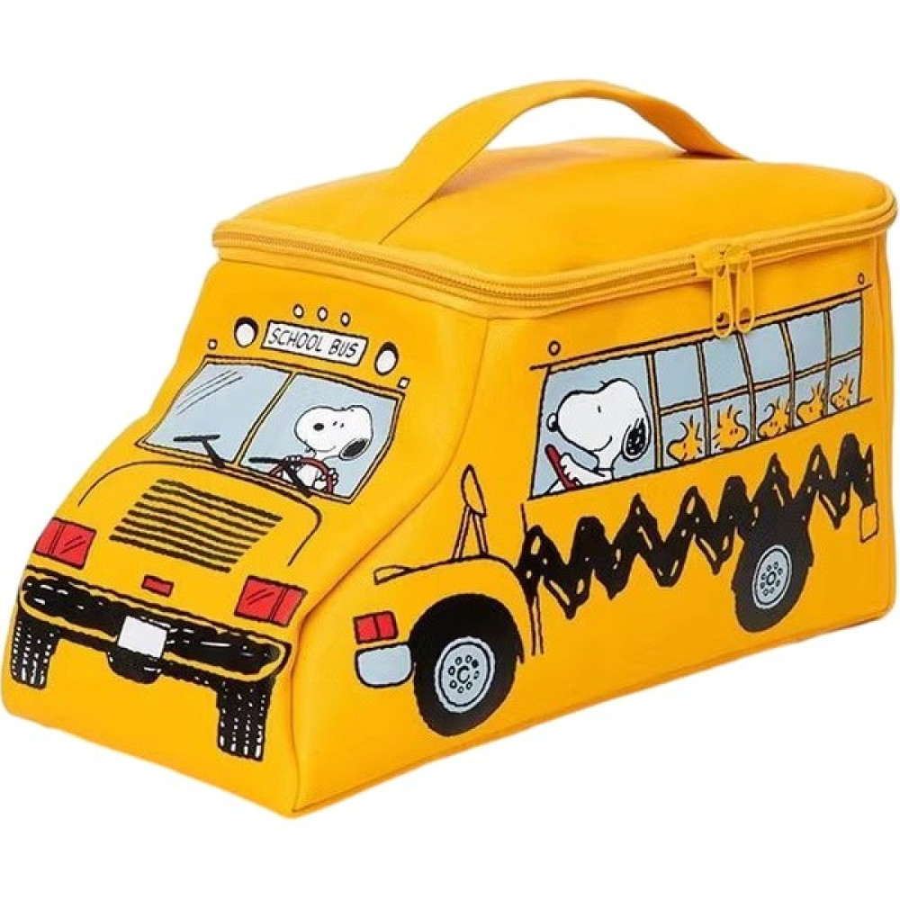 Bobdog Mdsj Yaratıcı Özellikler Snoopy Okul Otobüsü Kozmetik Çantası (Yurt Dışından) Oto Boyaları Fiyatı