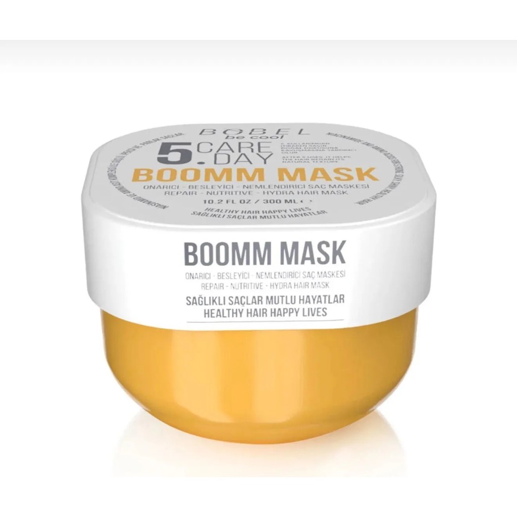 Bobel Bum Bum Mask 300 ml - Sarı Saç Bakım Maskeleri & Serumlar & Spreyler Fiyatı