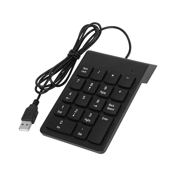 Boblov Numerik keypad usb 2.0 kablolu mini numerik keypad18 tuşlu Diğer Fiyatı