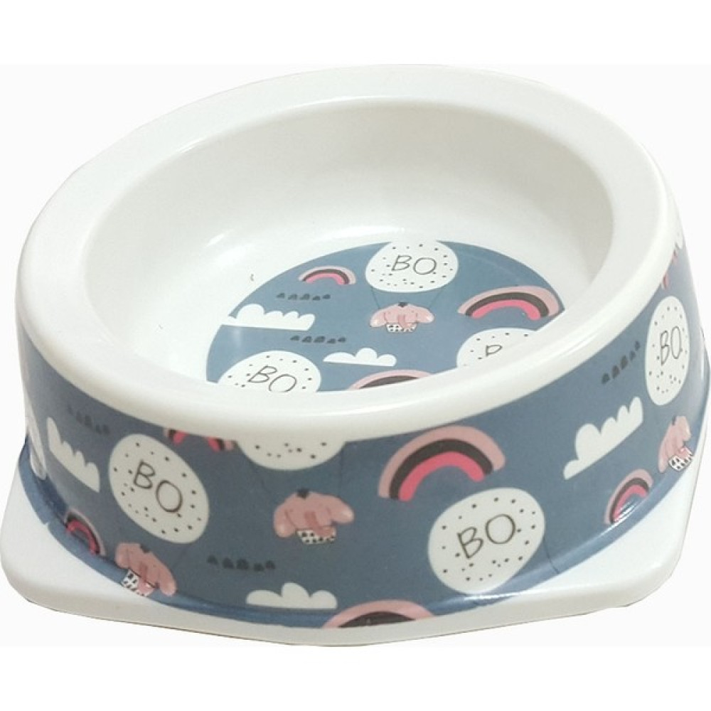 Bobo Kedi Köpek Melamin Mama ve Su Kabı BO-3038 130 ml Gri Evcil Hayvan Ürünleri Fiyatı