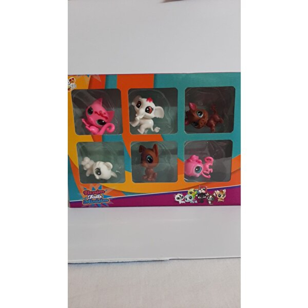 Bobo Toys 6'lı Benim Tatlı Minişlerim Figürleri - Renkli Oyuncak Fiyatı