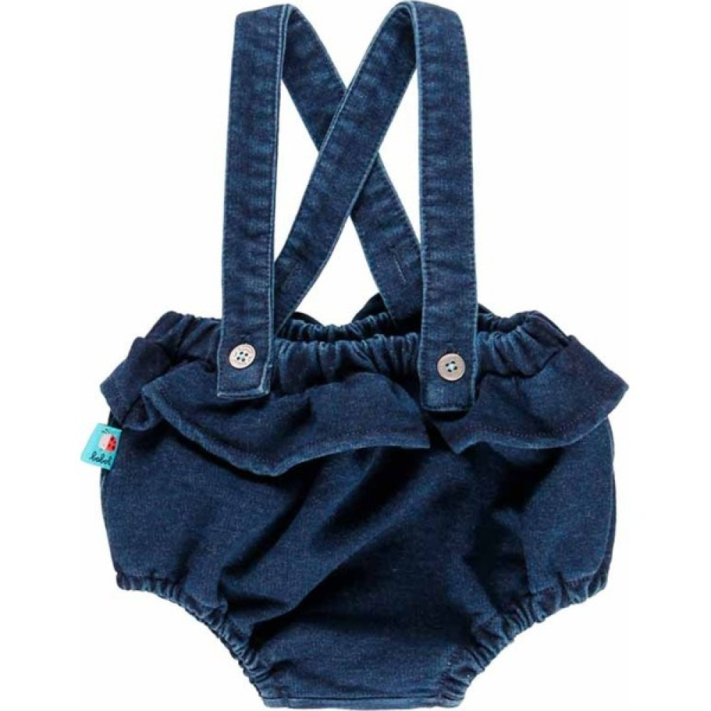 Boboli Kız Bebek Şortlu Salopet Mavi Bebek Şort Fiyatı