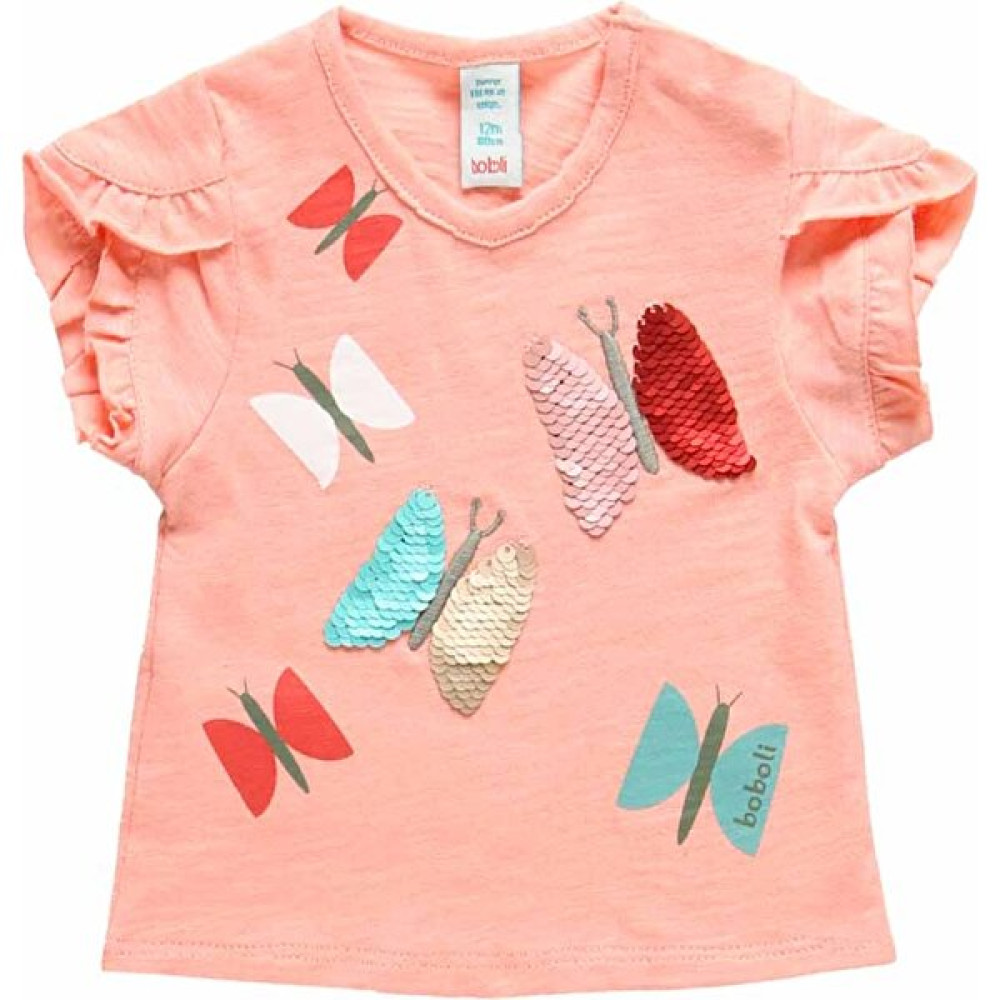Boboli Kız Bebek Tişört Pembe Bebek T-shirt Fiyatı