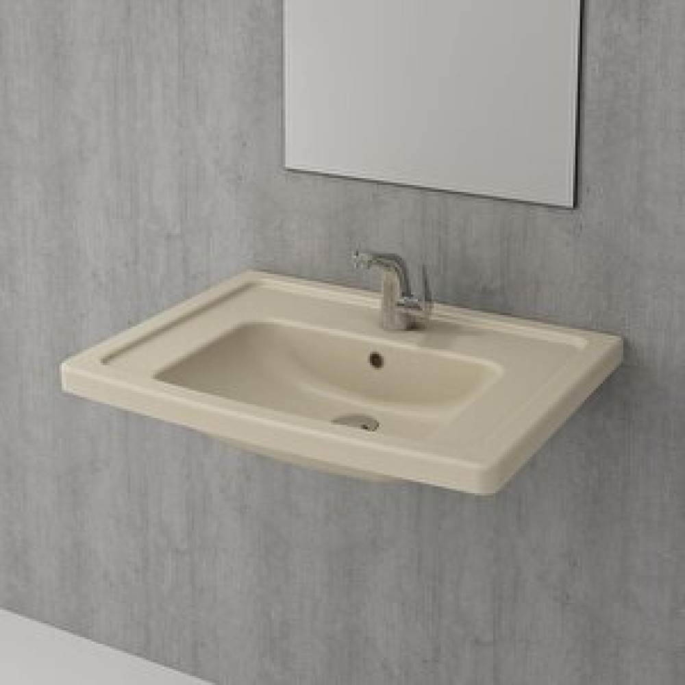 Bocchi 1007-007-0126 Taormina Pro Etajerli Lavabo 66 Cm - Mat Yasemin Lavabo Fiyatı