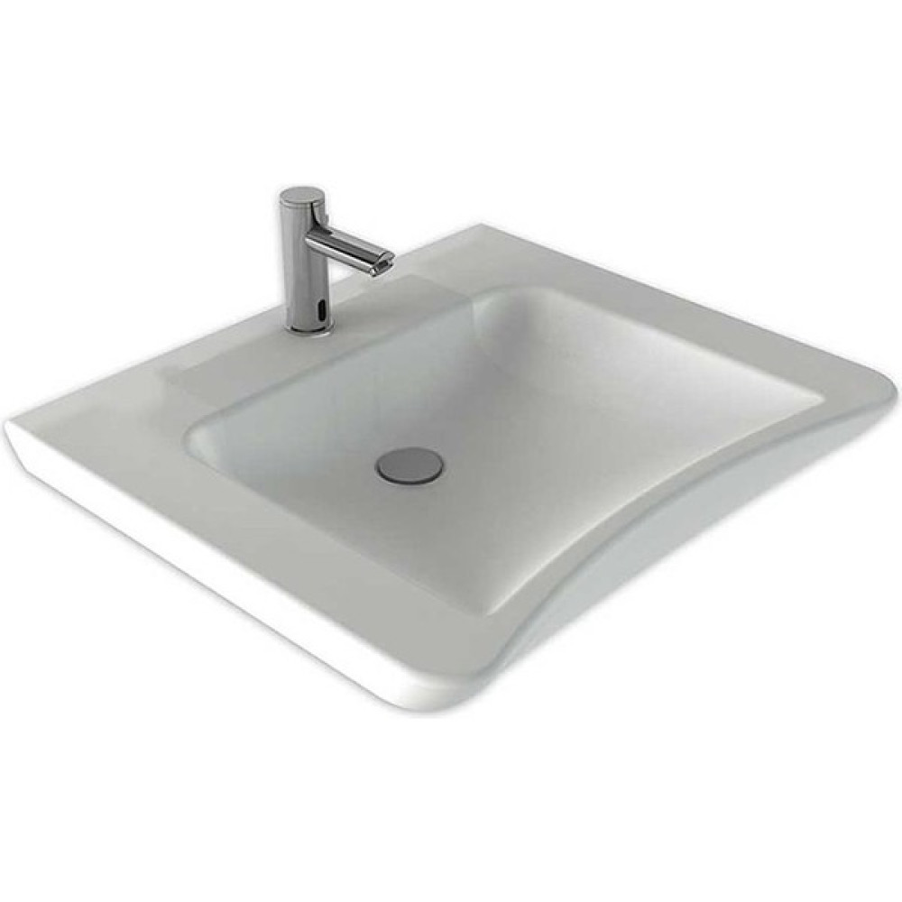 Bocchi Bedensel Engelli Lavabosu, 65 Cm, Parlak Beyaz 1142-001-0126 - Yok Lavabo Fiyatı