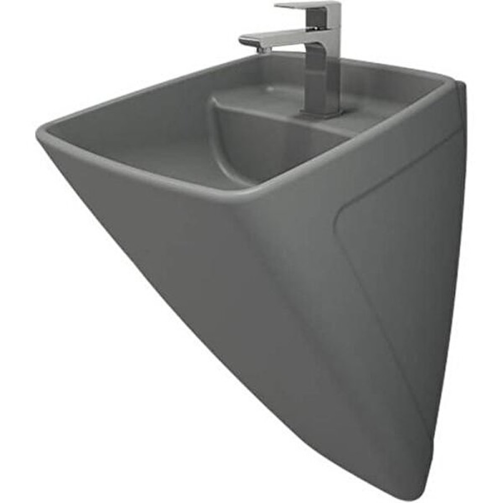 Bocchi Firenze Asma Monoblok Mat Gri Lavabo Diğer Fiyatı