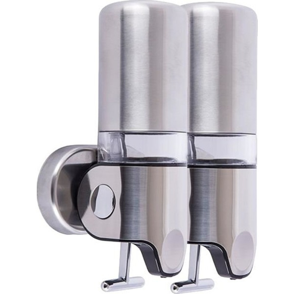 Bocchı İkili Sıvı Sabunluk Şampuanlık 450 ml x 2 Mat Paslanmaz Çelik Sabunluk Fiyatı