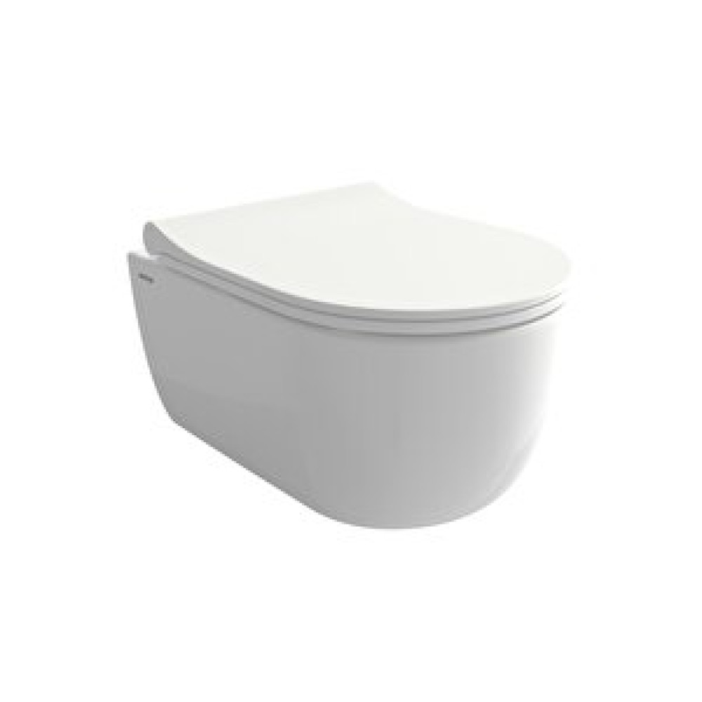 Bocchi V-tondo Rimless Kısa Asma Klozet Beyaz 1417-001-0128 Kapak Dahil Klozet Fiyatı