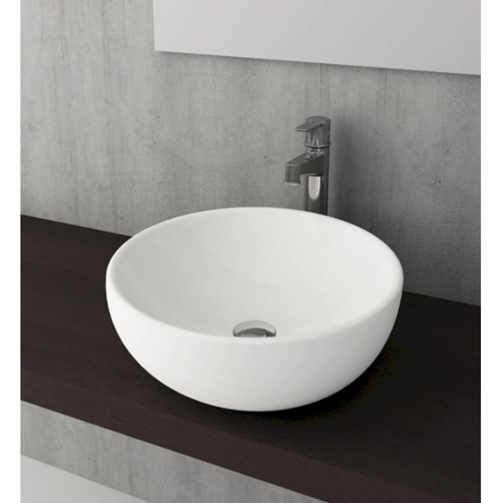 Bocchi Venezia 45 Cm Yuvarlak Batarya Deliksiz Canak Tezgah Ustu Lavabo Lavabo Fiyatı